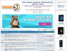 Tablet Screenshot of forum.halohalo.pl